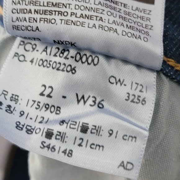 Levi's Signature High Rise Skinny Size 22W - Picture 12 of 13